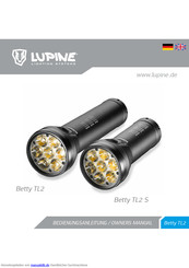 Lupine BettyTL2 Bedienungsanleitung