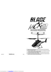Blade MCX2 Bedienungsanleitung