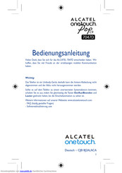 Alcatel Pop-C9-7047D Schnellstartanleitung