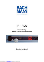 Bachmann IP - PDU Benutzerhandbuch