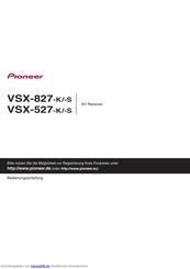 pioner VSX-527-S Bedienungsanleitung