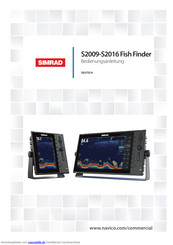 Simrad S2009 Bedienungsanleitung