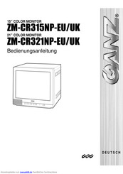 Ganz ZM-CR321NP-EU/UK Bedienungsanleitung
