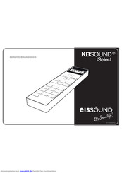 KBSOUND iSelect Benutzerhandbuch