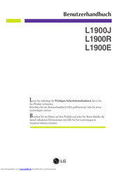 LG L1900J Benutzerhandbuch