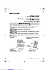 Panasonic KX-TG7120AR Kurzanleitung