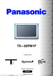 Panasonic TX32PM1F Bedienungsanleitung