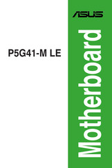 Asus P5G41-M LE Handbuch