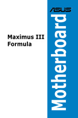 Asus Maximus III Formula Handbuch
