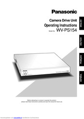 Panasonic WV-PS154 Bedienungsanleitung