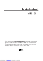 LG M4710C Benutzerhandbuch