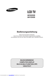 Samsung LW17E24C Bedienungsanleitung
