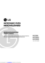LG MG6389BS Bedienungsanleitung