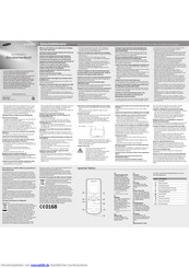 Samsung GT-E1050V Benutzerhandbuch