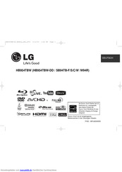 LG HB954TBW Handbuch