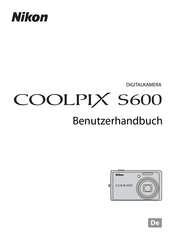 Nikon Coolpix S600 Benutzerhandbuch