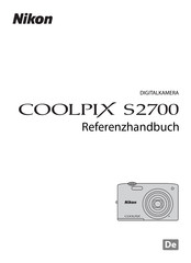 Nikon COOLPIX-S2700 Referenzhandbuch