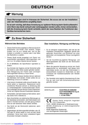 Zanussi BST 6 A Benutzerhandbuch