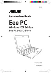 Asus Eee PC 900SD Serie Benutzerhandbuch