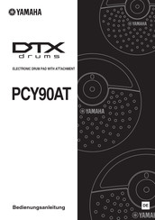 Yamaha DTX drums KU100 Bedienungsanleitung