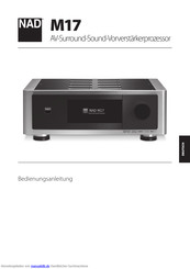 NAD M17 Bedienungsanleitung