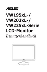 Asus VW195xL-Serie Benutzerhandbuch