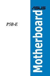 Asus P5B-E Handbuch