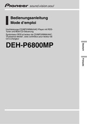 Pioneer DEH-P6800MP Bedienungsanleitung