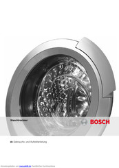 Bosch WKD28540 Vollwaschtrockner vollintegrierbar Gebrauchsanleitung