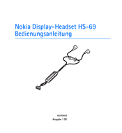 Nokia hs-69 Bedienungsanleitung