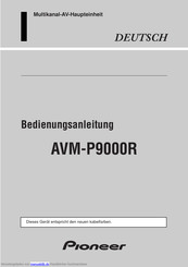 Pioneer AVM-P9000R Bedienungsanleitung