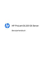 HP DL320 G6 Benutzerhandbuch