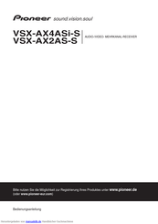 Pioneer VSX-AX2ASI-s Bedienungsanleitung