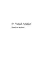 HP ProBook 4420s Benutzerhandbuch