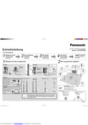Panasonic SC-BT205 Schnellanleitung