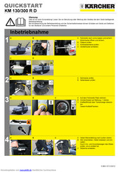 Kärcher KM 130-300 R D Kurzanleitung
