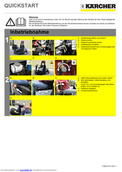 Kärcher KM 120-150 R LPG Kurzinstallationsanleitung