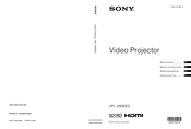 Sony VPL-VW90ES Bedienungsanleitung