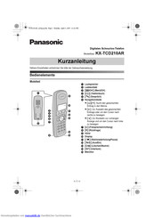 Panasonic KX-TCD210AR Kurzanleitung