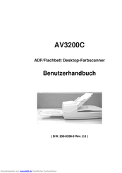 Avision AV3200C Benutzerhandbuch