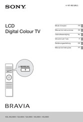 Sony KDL-40LX900 Bedienungsanleitung
