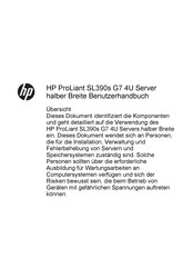 HP ProLiant SL390s G7 4U Benutzerhandbuch