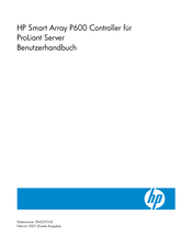 HP Smart Array P600 Benutzerhandbuch