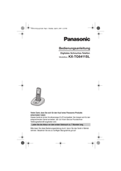 Panasonic KX-TG6411SL Bedienungsanleitung
