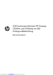 HP Compaq L2206tm Benutzerhandbuch