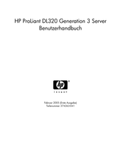 HP ProLiant DL320 G3 Benutzerhandbuch