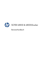 HP SCITEX LX850 Benutzerhandbuch