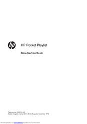 HP Pocket Playlist Benutzerhandbuch