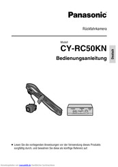Panasonic CY-RC50KN Bedienungsanleitung