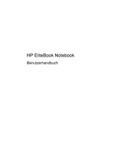 Hp EliteBook Benutzerhandbuch